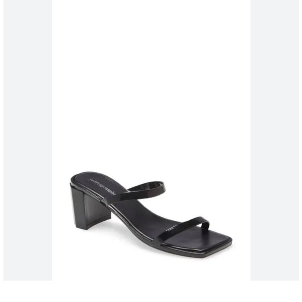 Jeffrey Campbell Slide On Jamm Jelly Heeled Slide Sandals Size 10